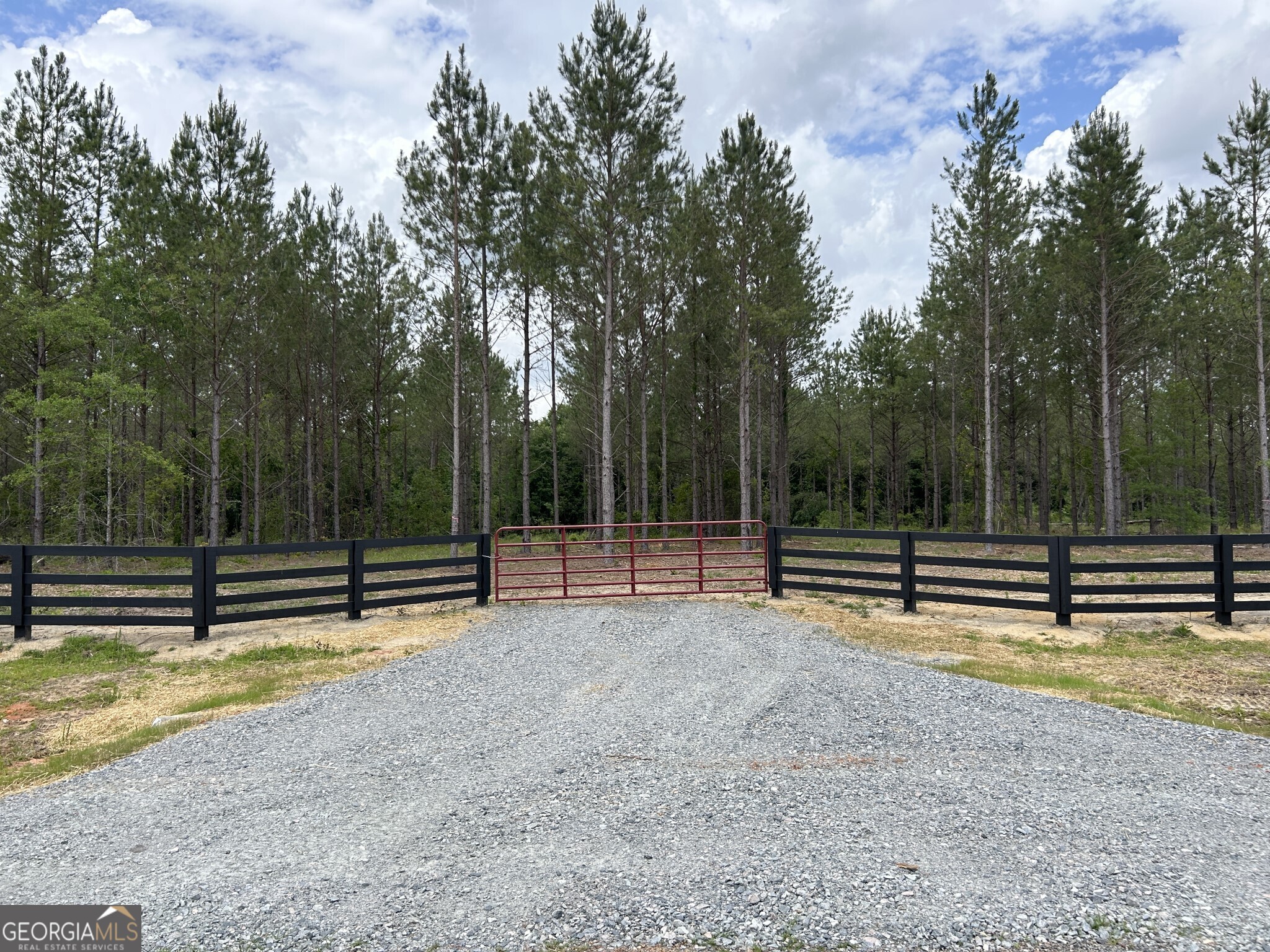 0 Dewey Thomas Road, Unit LOT 3 Dexter, GA 31019 - Photo 4 of 14 a view of a swimming pool with a bench and trees around