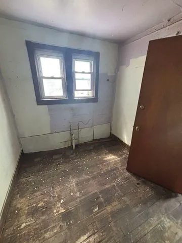 a view of a room with window