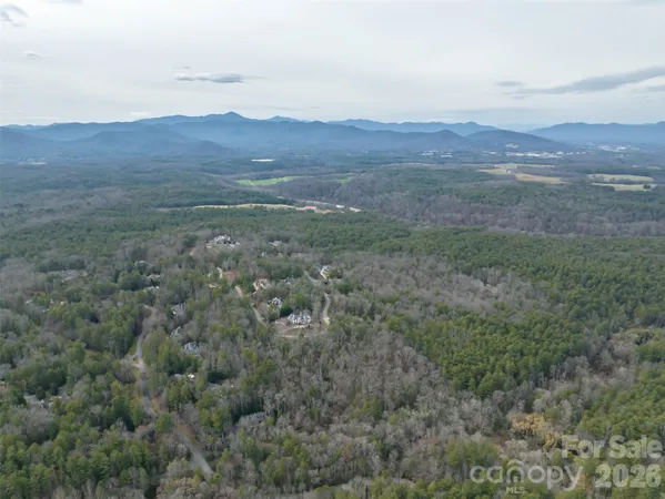 a view of an outdoor space with mountain view