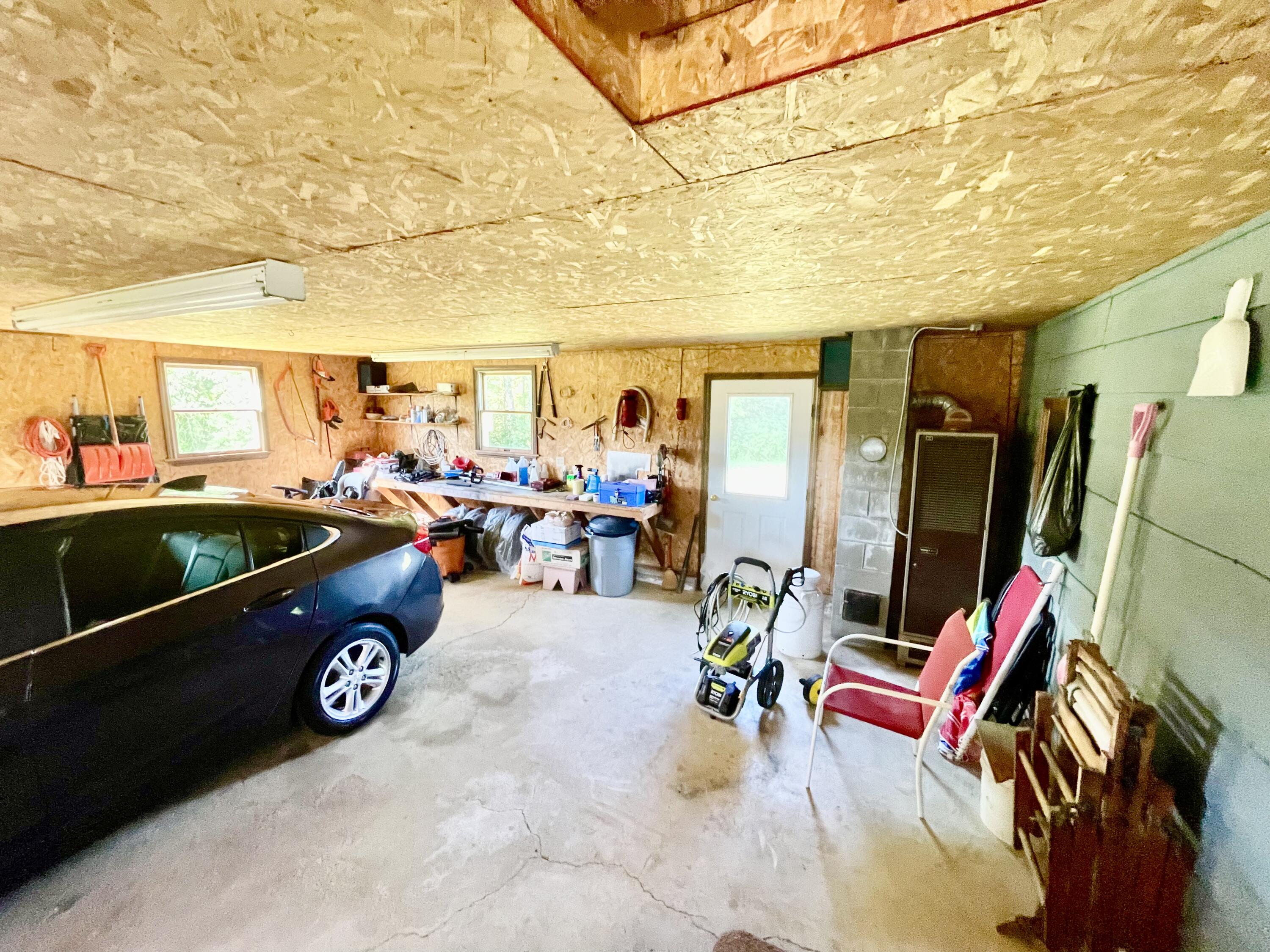 148 Kenduskeag Road Levant, ME 04456 - Photo 32 of 61 Inside garage with storage above