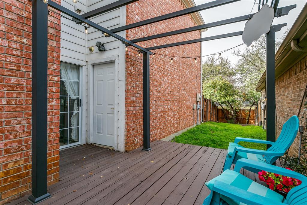 227 Moss Hill Road Irving, TX 75063 - Photo 13 of 27 a view of porch with seating space
