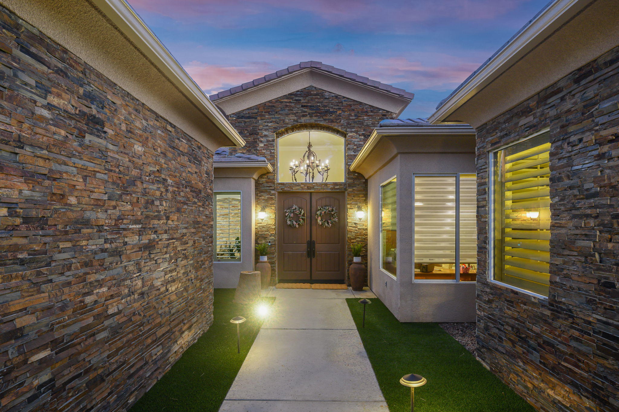 43 Provence Way Rancho Mirage, CA 92270 - Photo 2 of 31 a view of a entryway door of the house