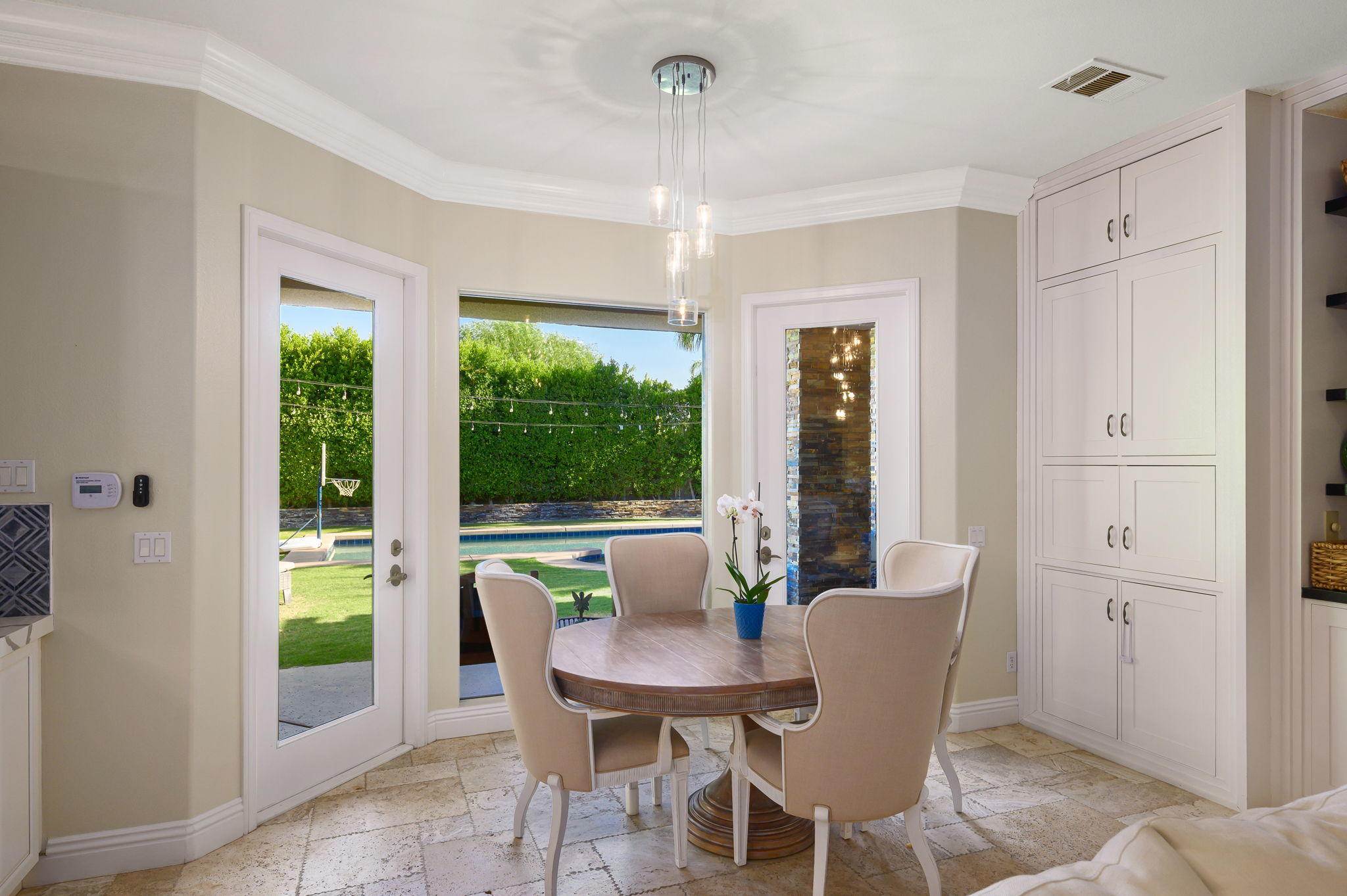 43 Provence Way Rancho Mirage, CA 92270 - Photo 12 of 31 a dining room with furniture window and outside view