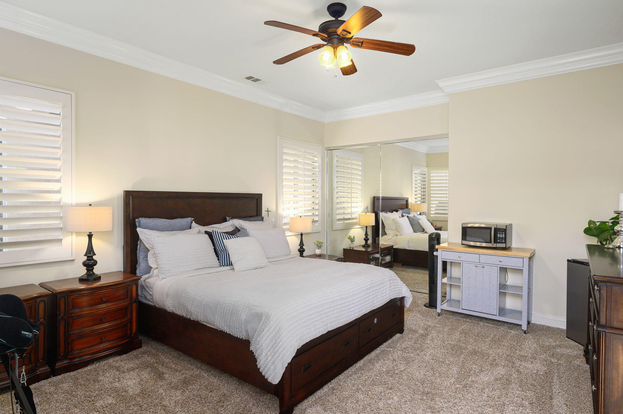 43 Provence Way Rancho Mirage, CA 92270 - Photo 24 of 31 a bed room with a bed and furniture