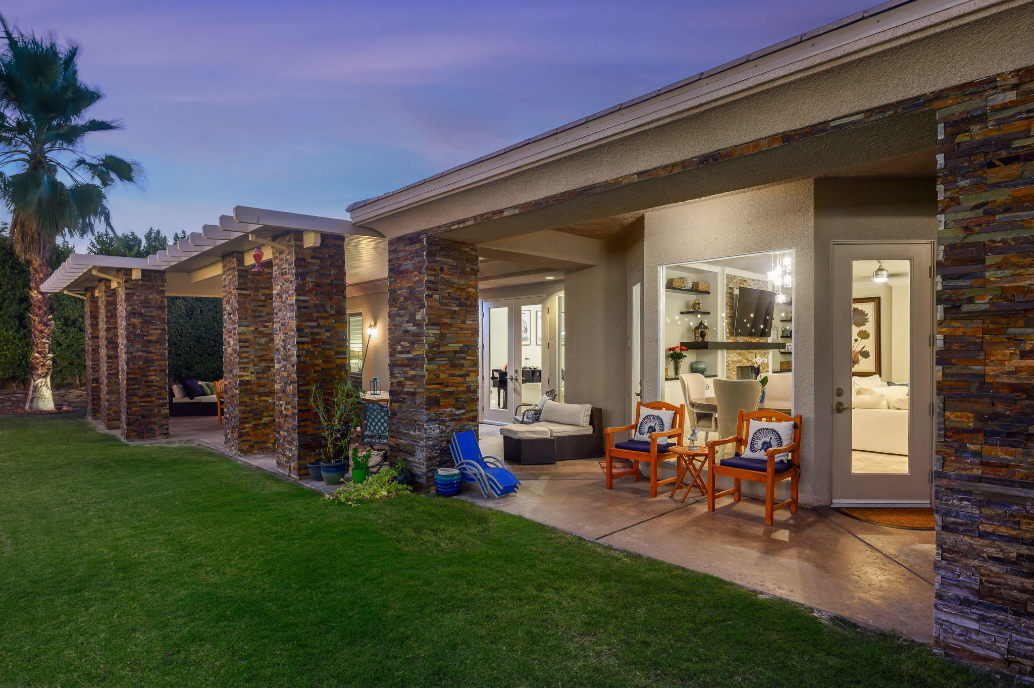 43 Provence Way Rancho Mirage, CA 92270 - Photo 27 of 31 a view of yard with patio