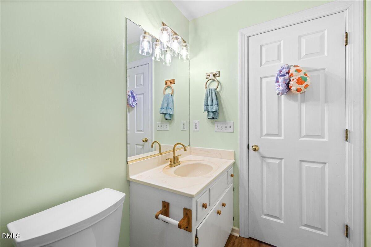 850 Lewis Winstead Loop Roxboro, NC 27574 - Photo 28 of 49 a bathroom with a sink toilet and vanity