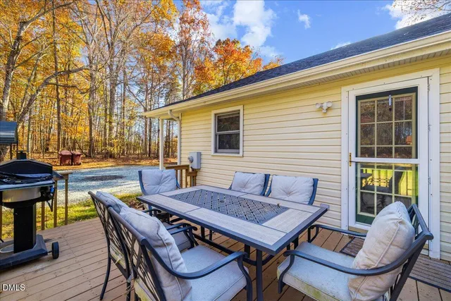 a view of outdoor space with garden