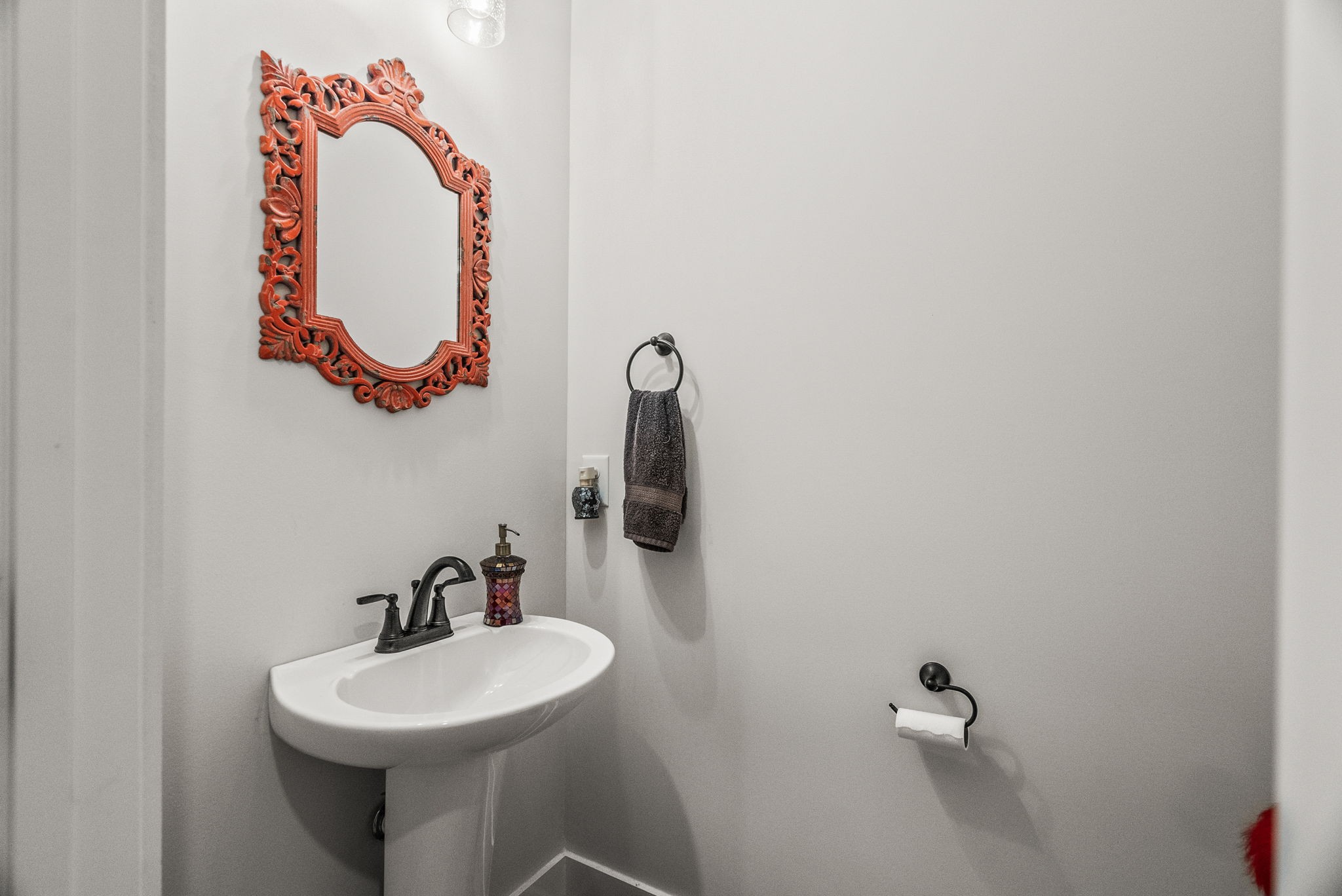 3378 New Hall Road Greenbrier, TN 37073 - Photo 36 of 83 a bathroom with a sink and mirror