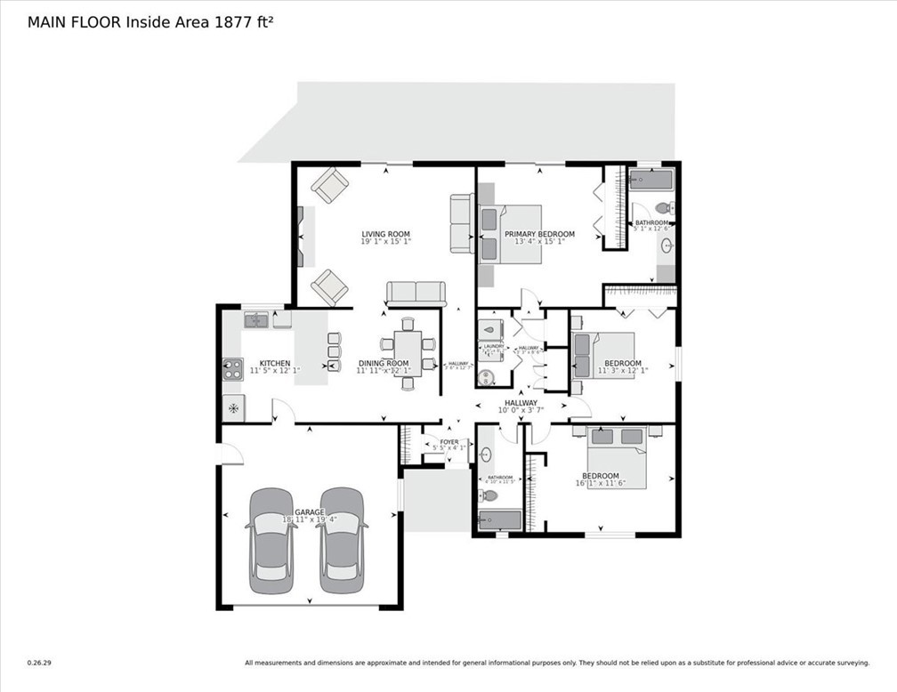 834 Nicklaus Street Paso Robles, CA 93446 - Photo 37 of 37 a picture of a floor plan