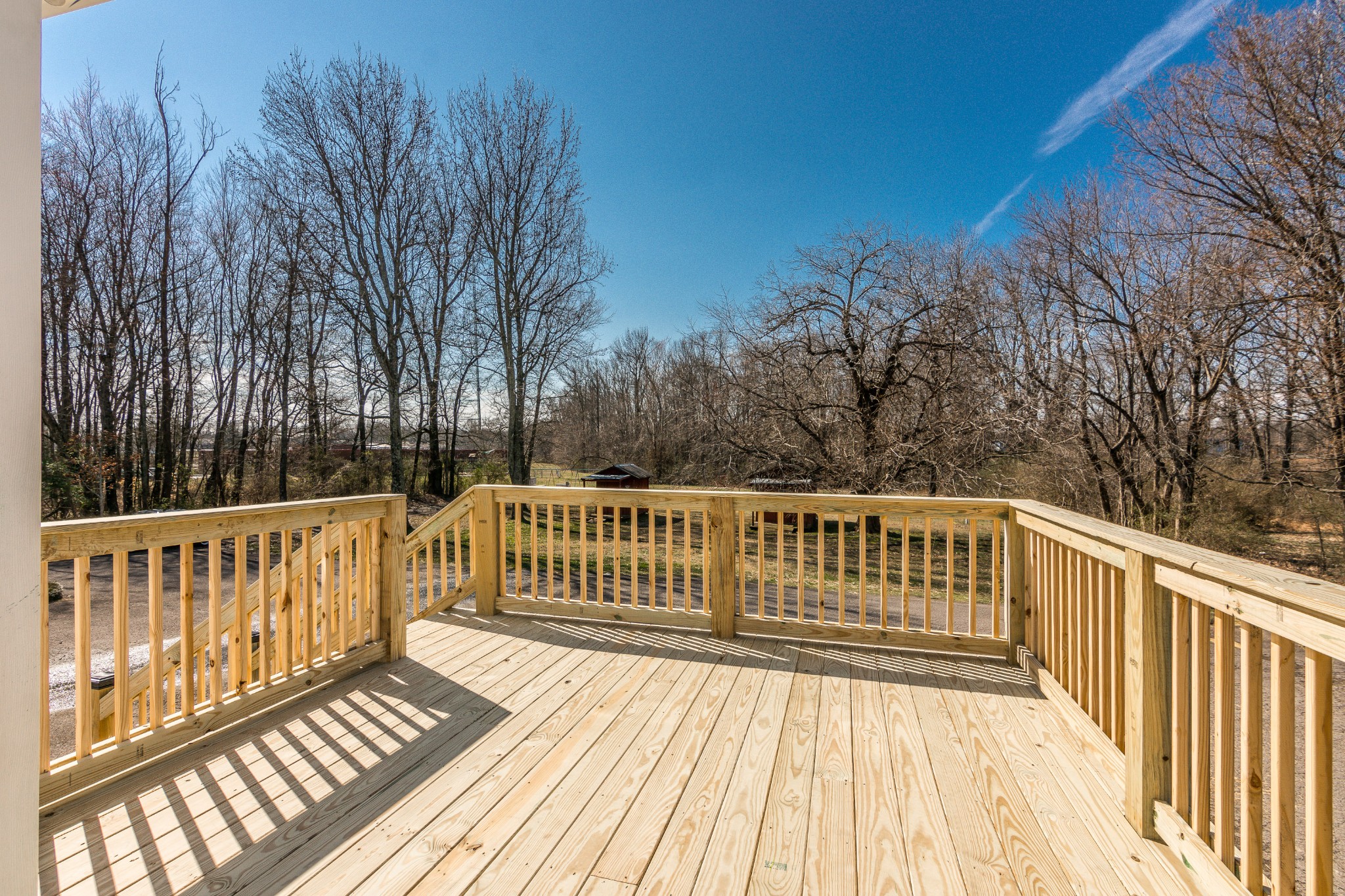7159 Whites Creek Pike Joelton, TN 37080 - Photo 23 of 24 a view of deck with wooden floor and fence