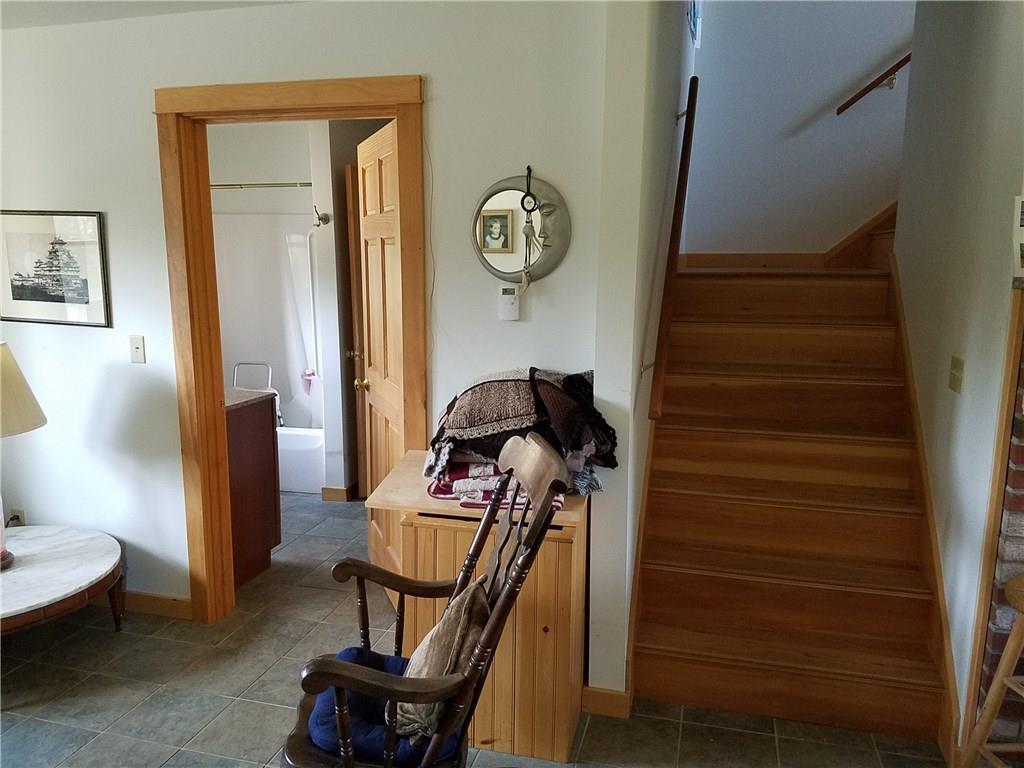 65 Ruthie's Way Blue Hill, ME 04614 - Photo 14 of 34 Full downstairs bath, oak tread stairs.