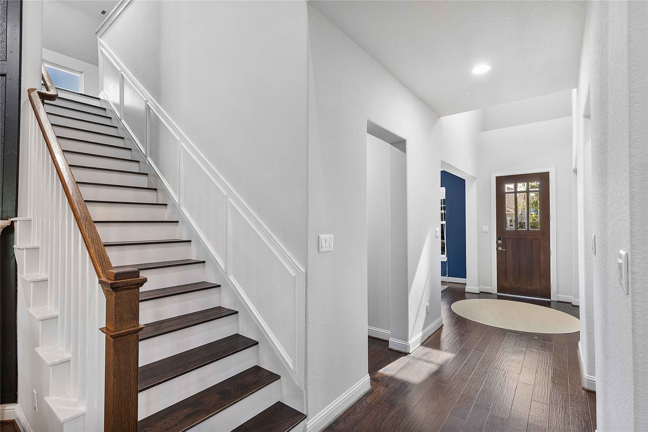 29539 Monona Terrace Court Spring, TX 77386 - Photo 5 of 50 Upon entering, you are greeted with a large entry way and the home office and dining room off to each side. Guests have their own half bath just off the kitchen!