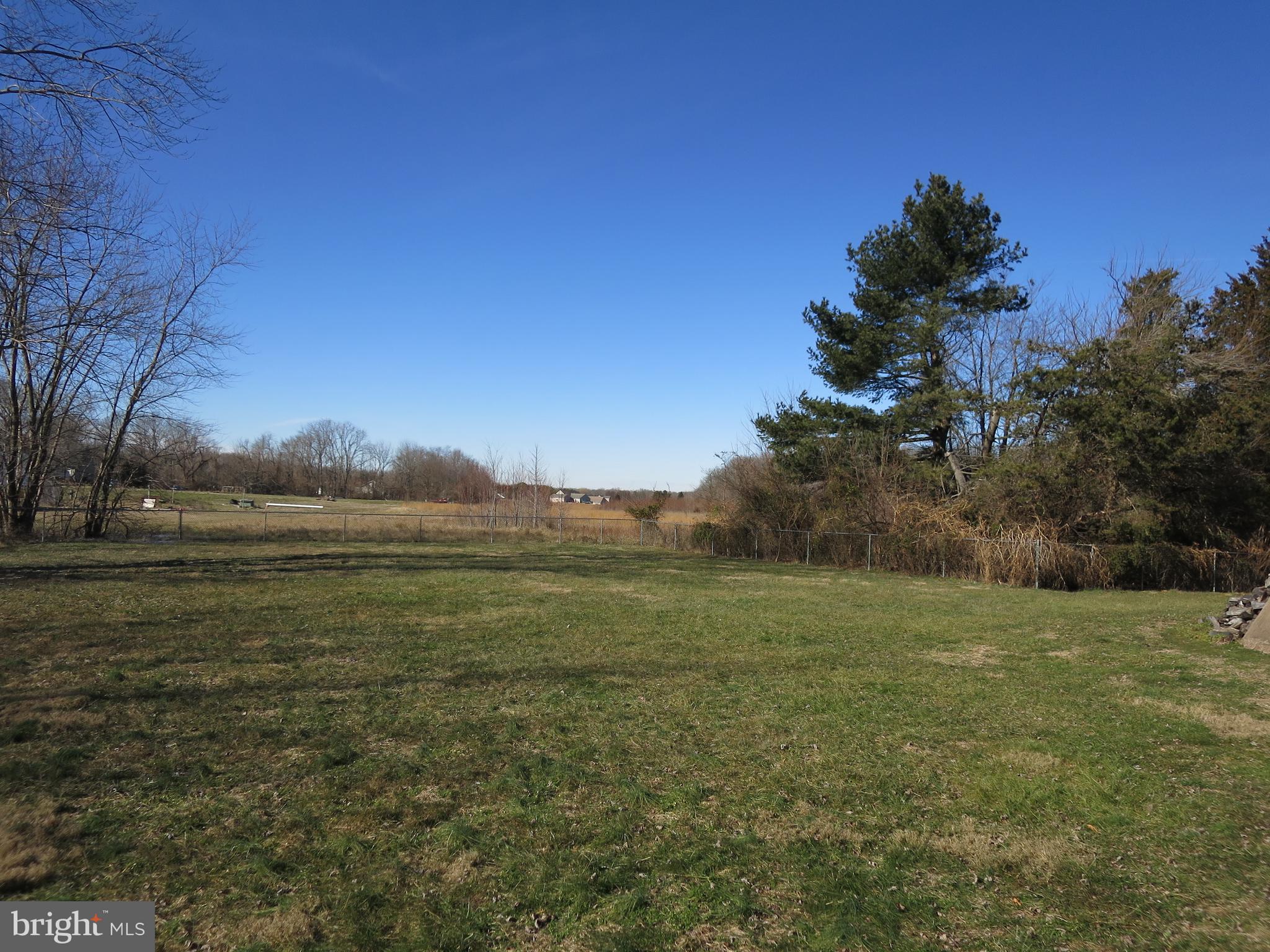 flat and mostly open