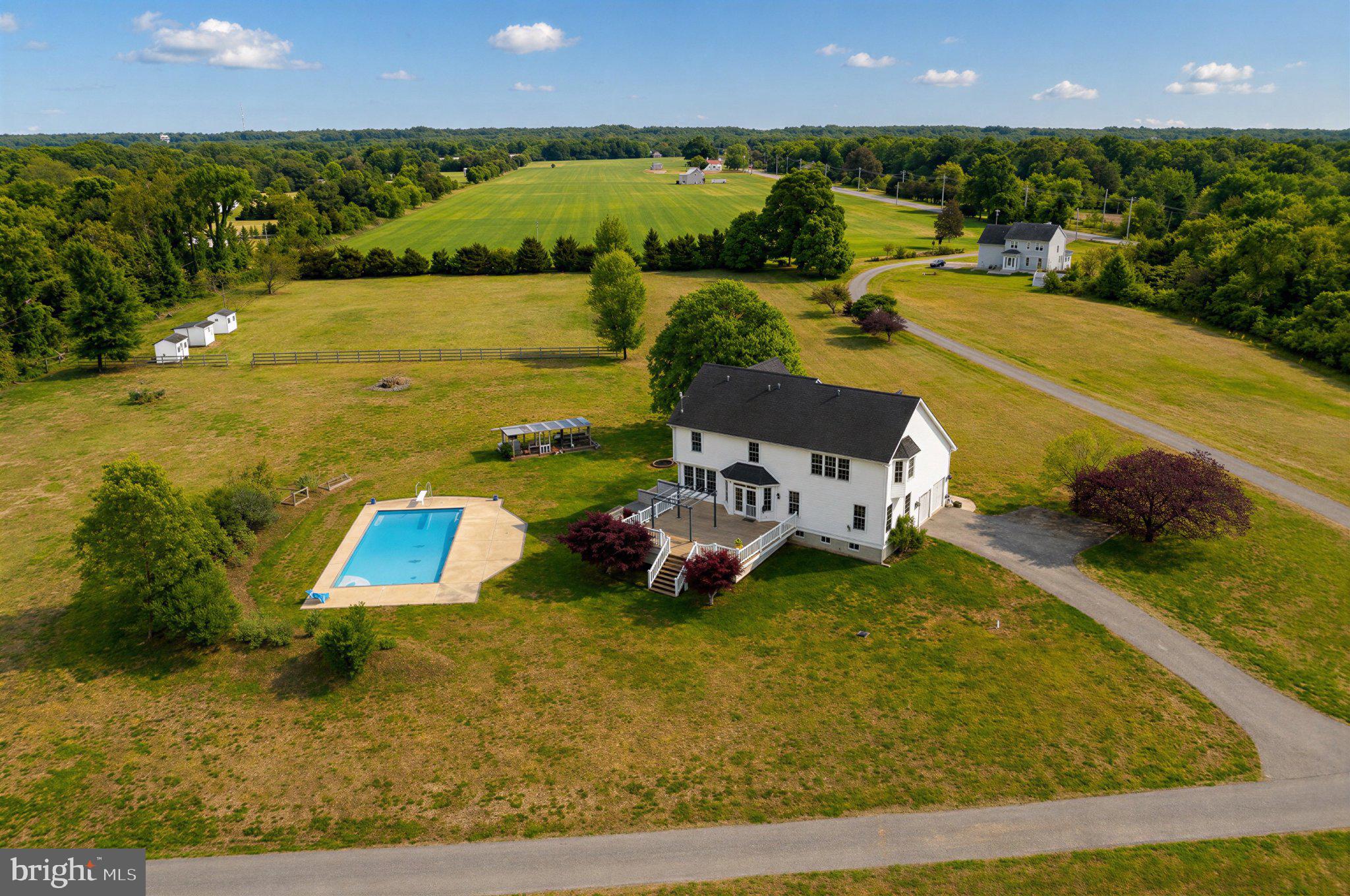 6191 Hallowing Point Road Prince Frederick, MD 20678 - Photo 16 of 73 Spacious retreat with pool and views.
