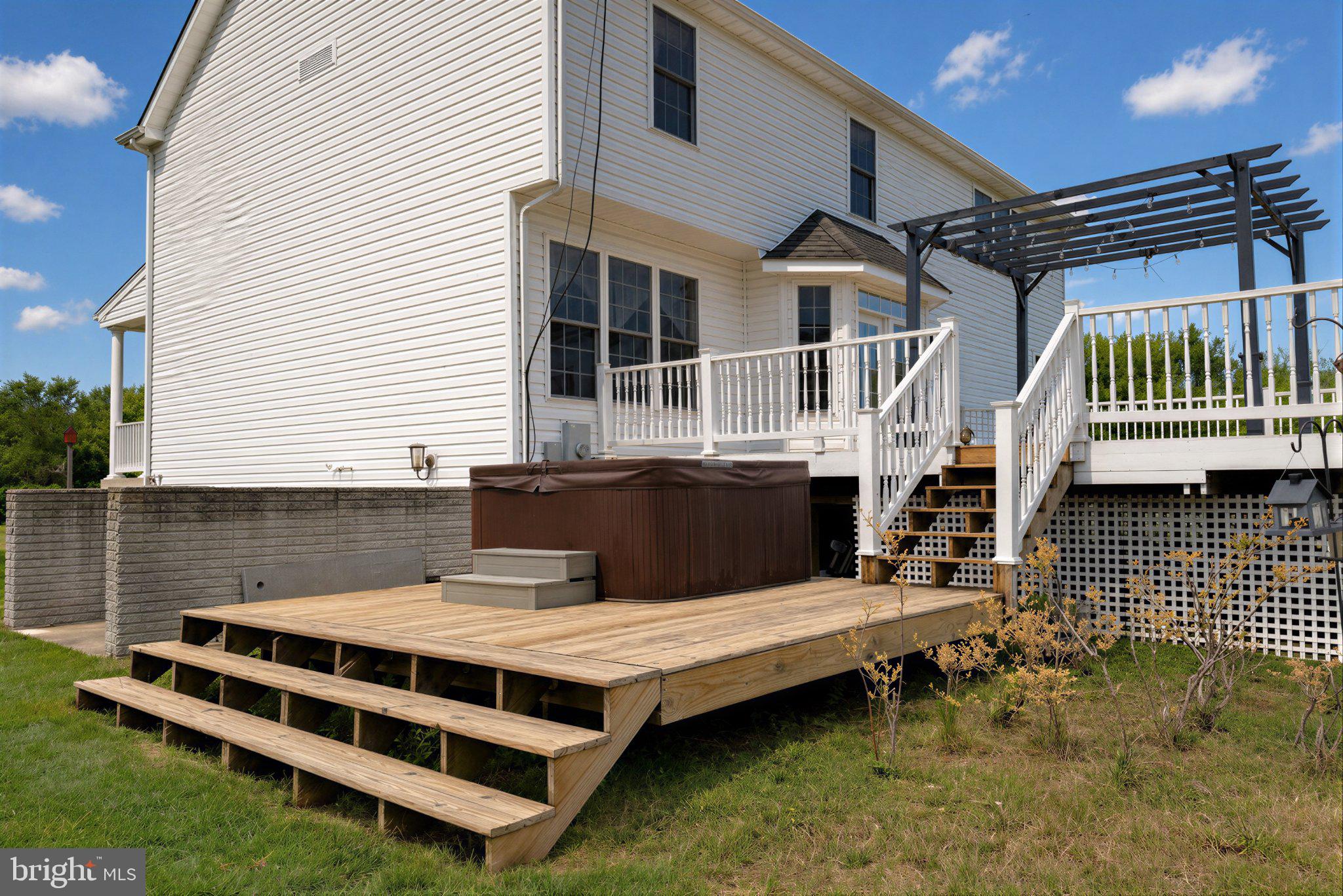 6191 Hallowing Point Road Prince Frederick, MD 20678 - Photo 26 of 73 Charming backyard retreat with deck.