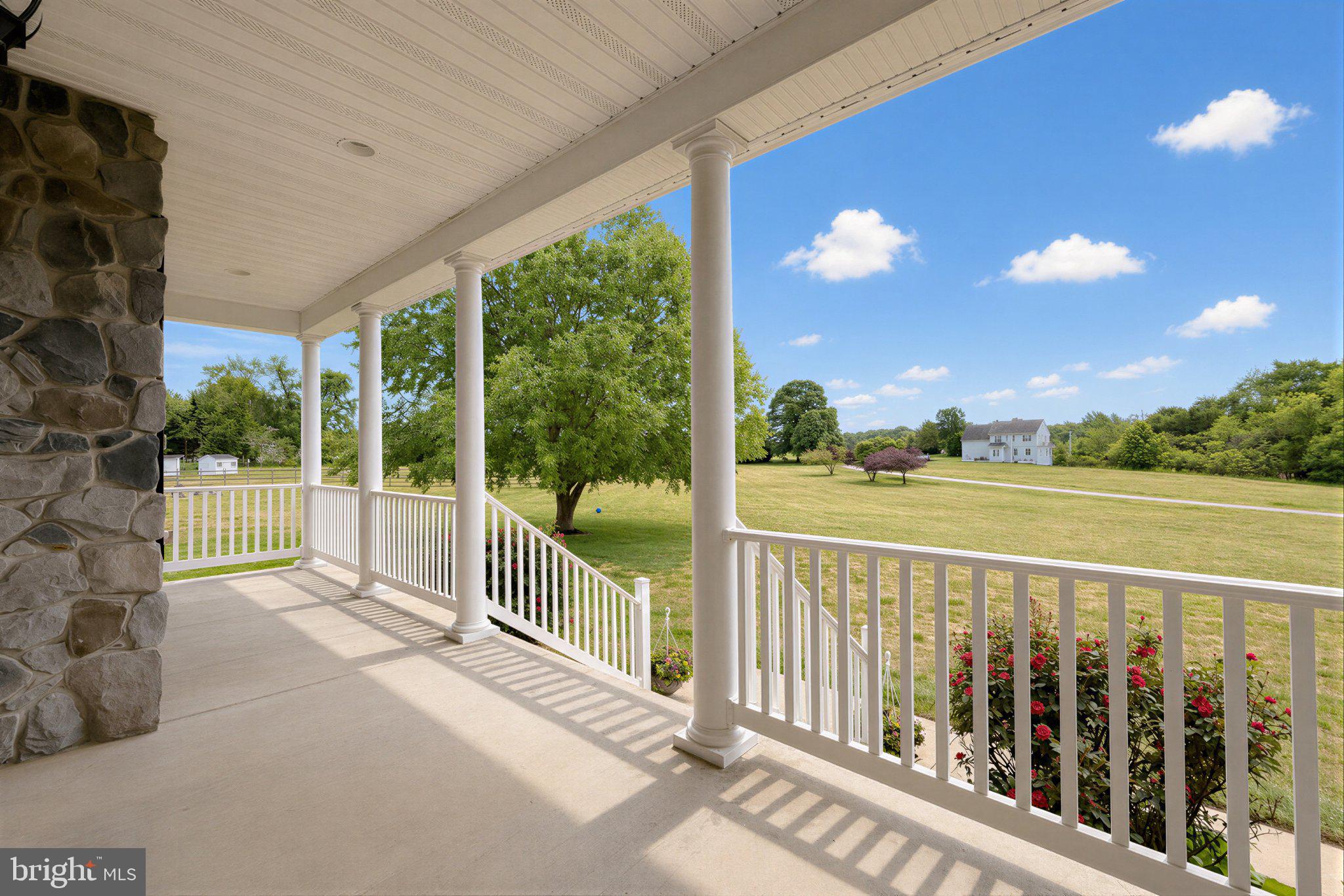 6191 Hallowing Point Road Prince Frederick, MD 20678 - Photo 5 of 73 Serene porch with scenic views.