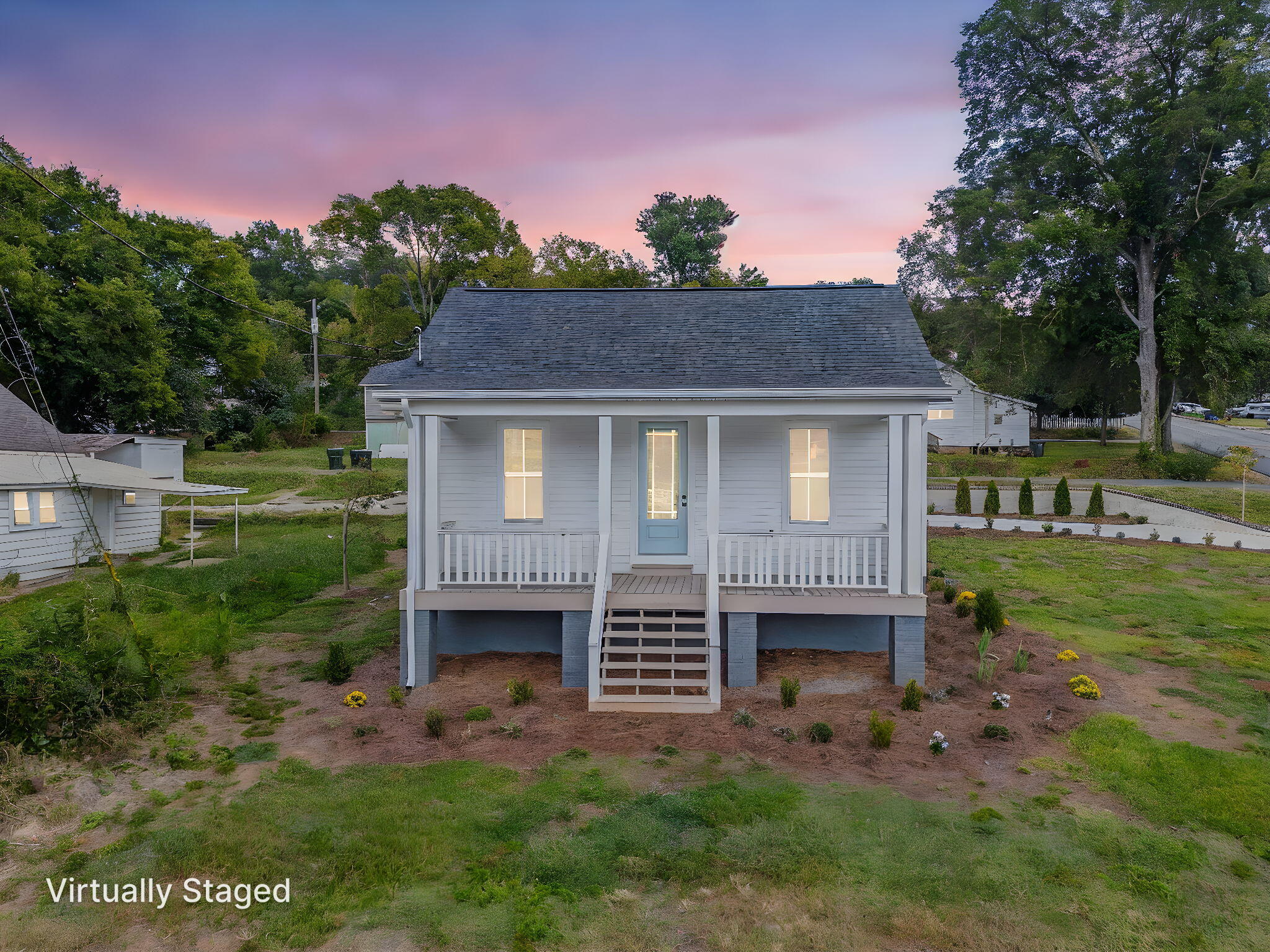 318 West Tyler Street Dalton, GA 30720 - Photo 3 of 50 6-web-or-mls-DJI_0018_19_20 day to dusk