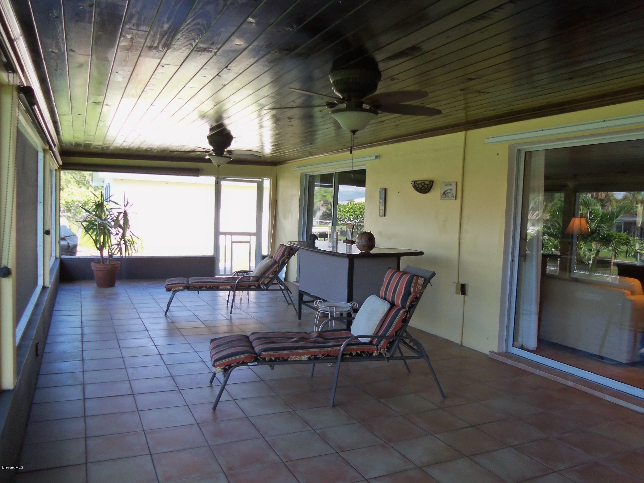 170 Bimini Road Cocoa Beach, FL 32931 - Photo 17 of 24 porch view
