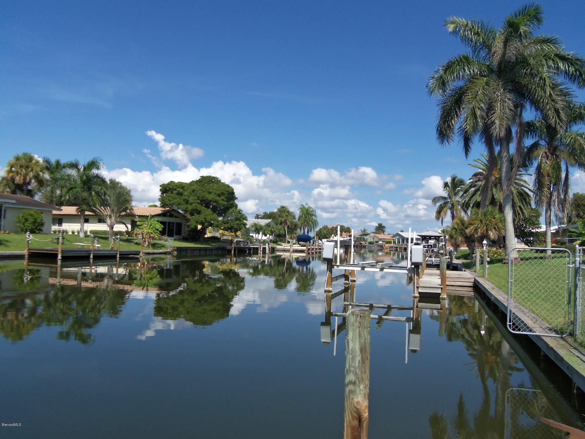 170 Bimini Road Cocoa Beach, FL 32931 - Photo 22 of 24 canal view
