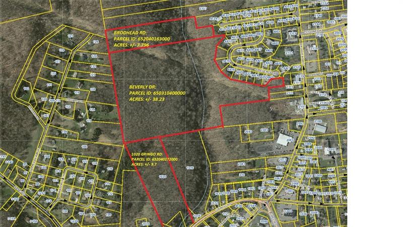 1020 Gringo Road Aliquippa, PA 15001 - Photo 1 of 1 Three Parcels (1020 Gringo Rd, 0000 Beverly Dr, 0000 Brodhead Rd)