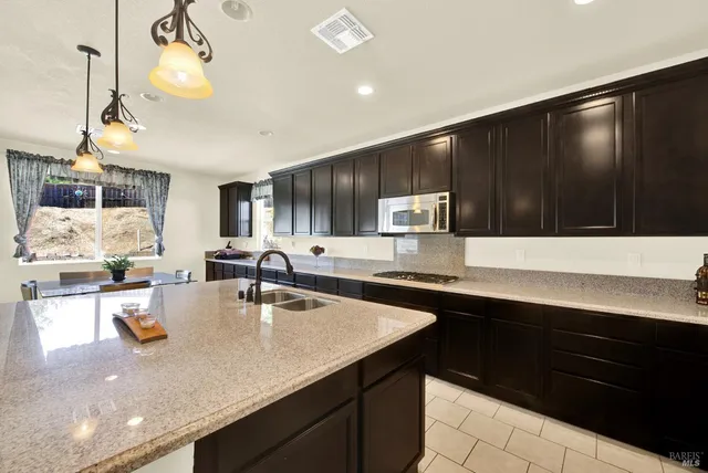 a view of a livingroom with furniture and window
