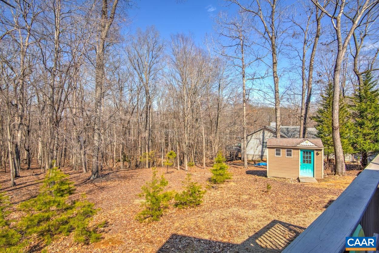 87 Laguna Road Palmyra, VA 22963 - Photo 30 of 38 a view of a yard with trees