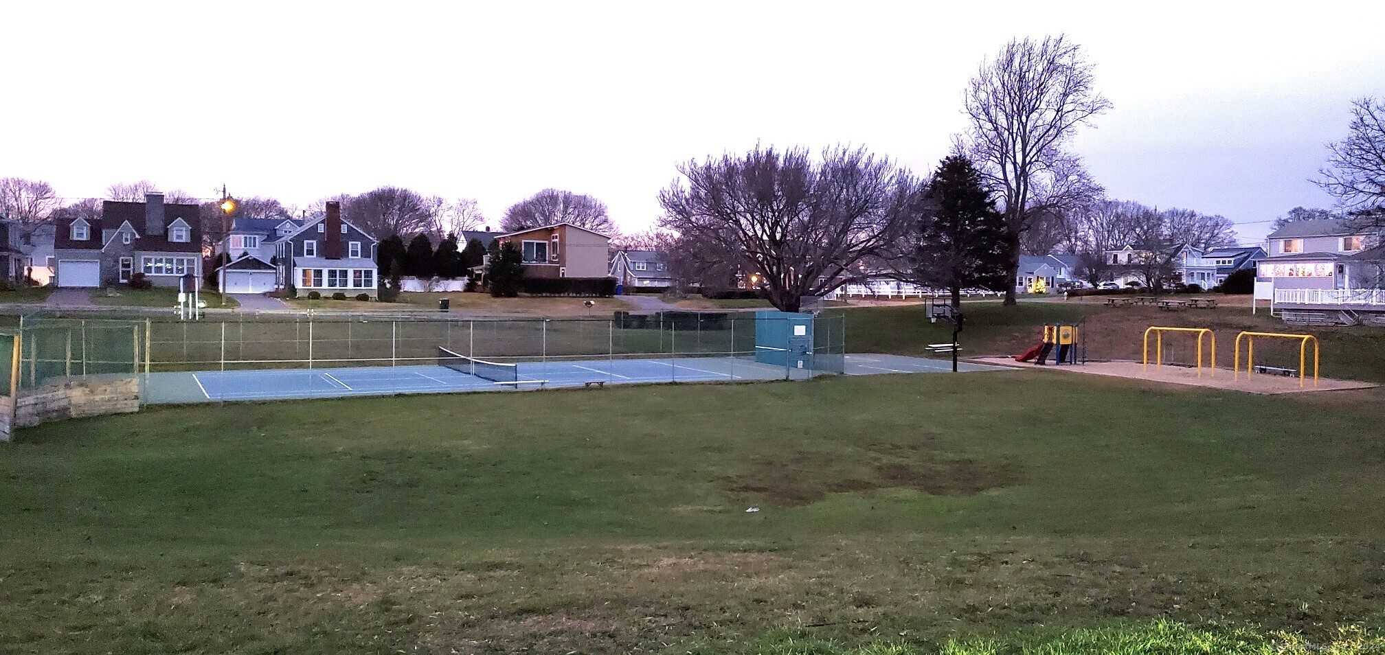 422 Maple Avenue Old Saybrook, CT 06475 - Photo 12 of 32 Playground, tennis courts located behind the house