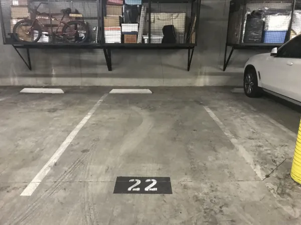 a view of parking area