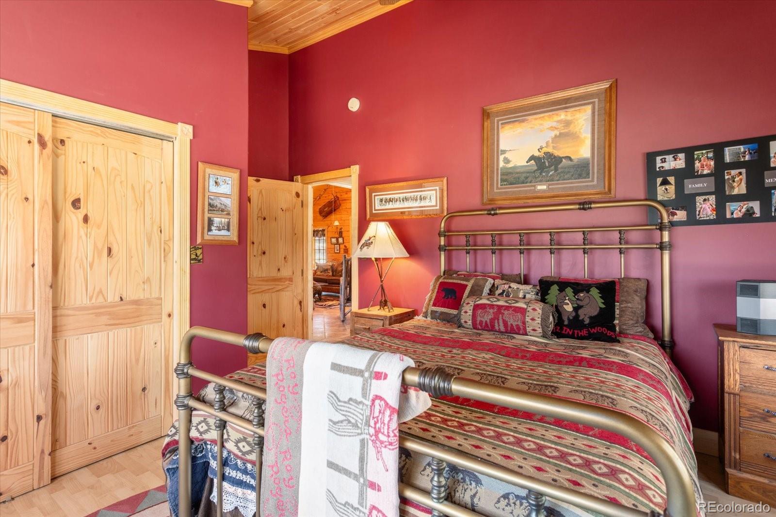 234 Bremer Road Howard, CO 81233 - Photo 29 of 50 a bedroom with bed and a window