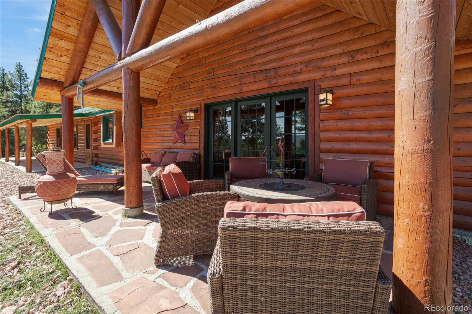 234 Bremer Road Howard, CO 81233 - Photo 38 of 50 front view of a house with a patio