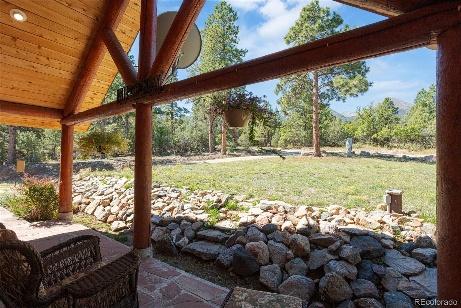 234 Bremer Road Howard, CO 81233 - Photo 7 of 50 a view of a lake from a porch