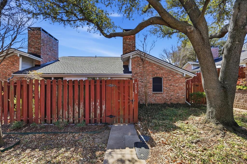 2505 Shady Ridge Drive Bedford, TX 76021 - Photo 14 of 15 a backyard of a house with lots of green space