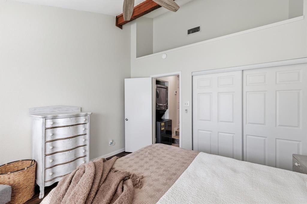 2505 Shady Ridge Drive Bedford, TX 76021 - Photo 9 of 15 a bedroom with a bed and a closet