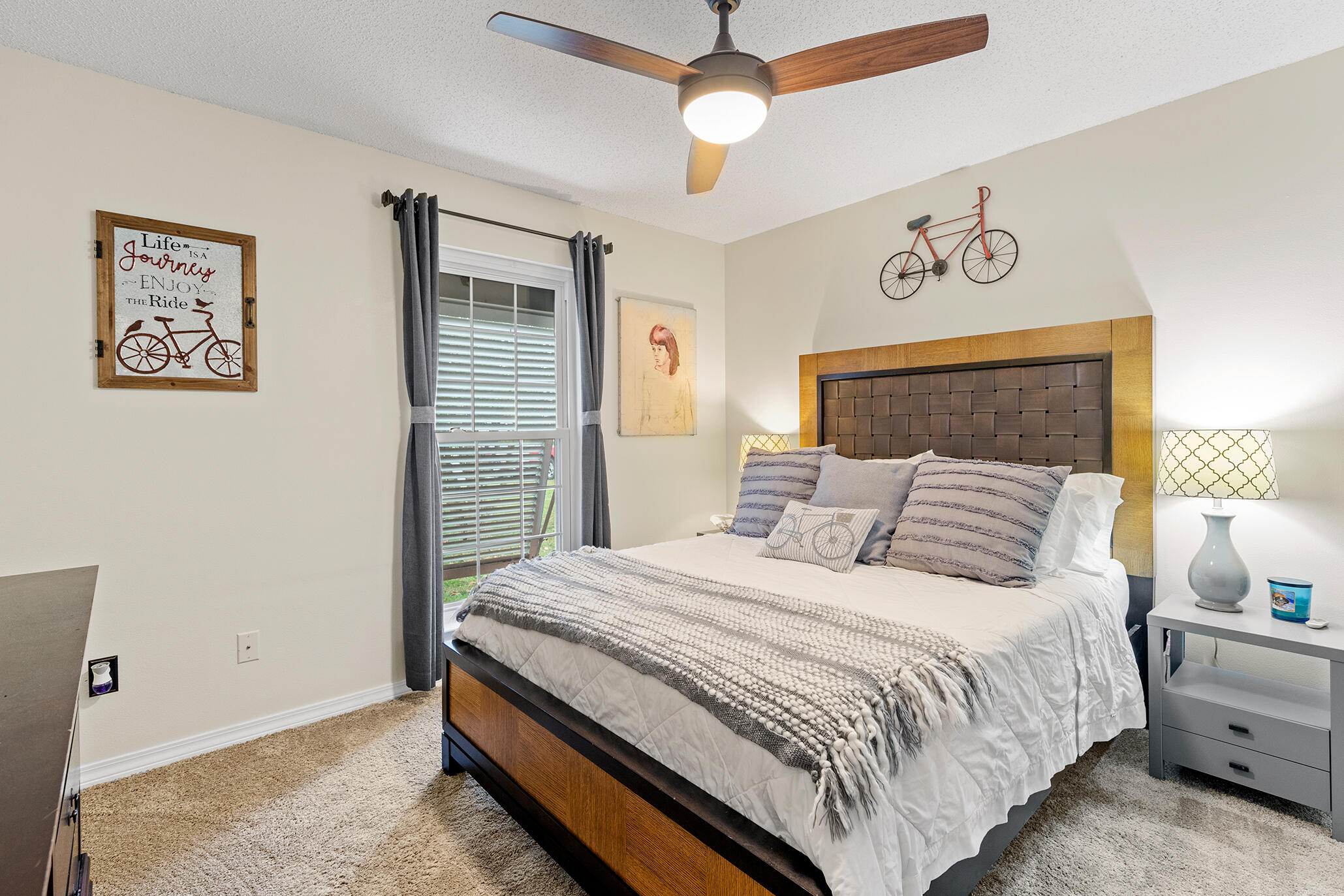 2852 Atoka Trail Crestview, FL 32539 - Photo 35 of 45 a bedroom with a bed and window