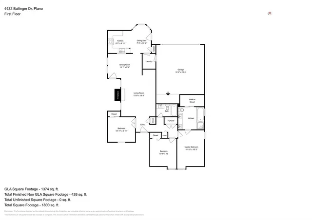 $2,375 | 4432 Ballinger Drive, Plano, TX 75093