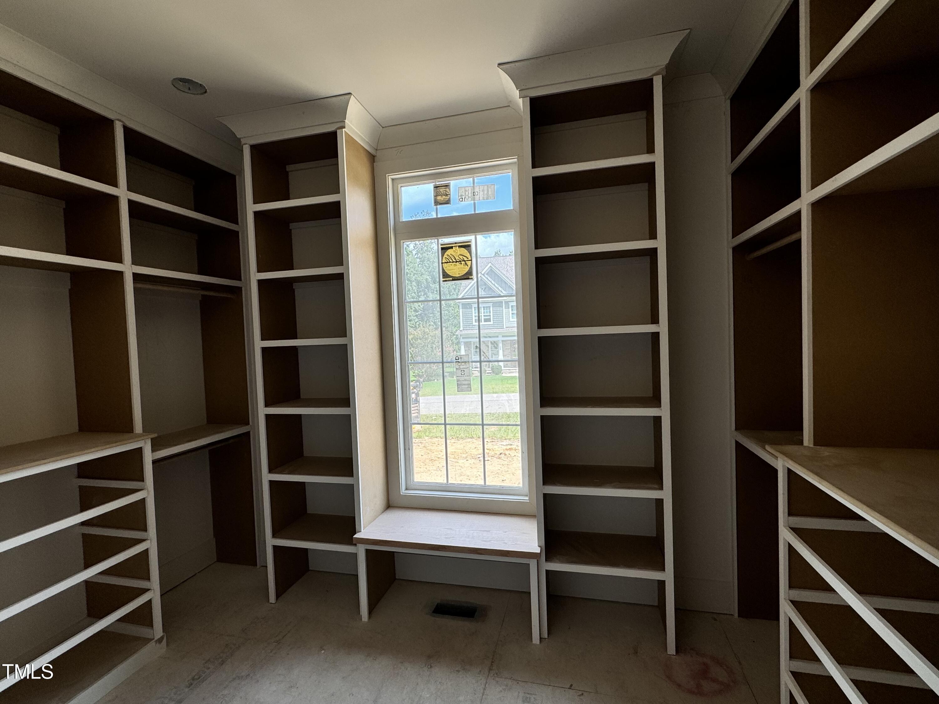 8544 Hurst Drive Raleigh, NC 27603 - Photo 19 of 26 a view of an empty walk in closet