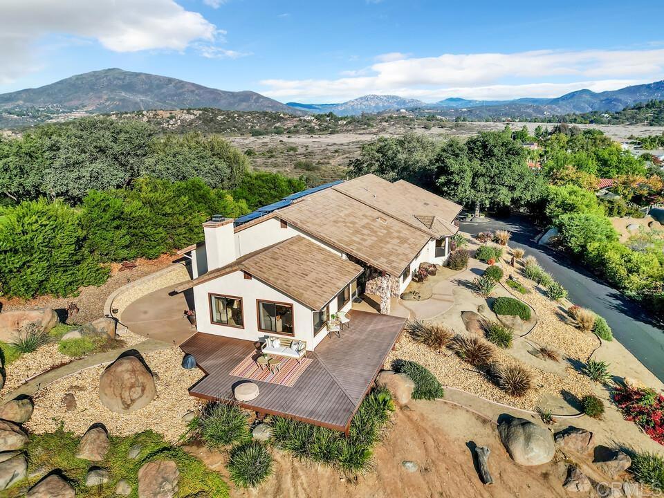 2302 Shaylene Way Alpine, CA 91901 - Photo 41 of 46 an aerial view of a house with a yard