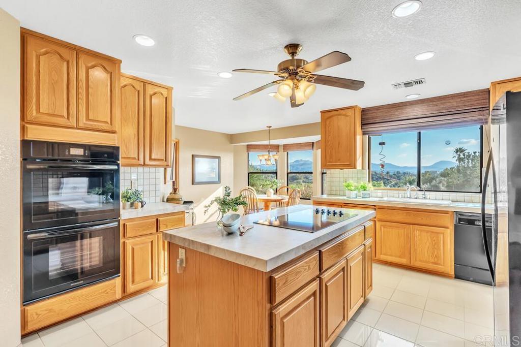 2302 Shaylene Way Alpine, CA 91901 - Photo 5 of 46 a kitchen with a stove a sink and a refrigerator
