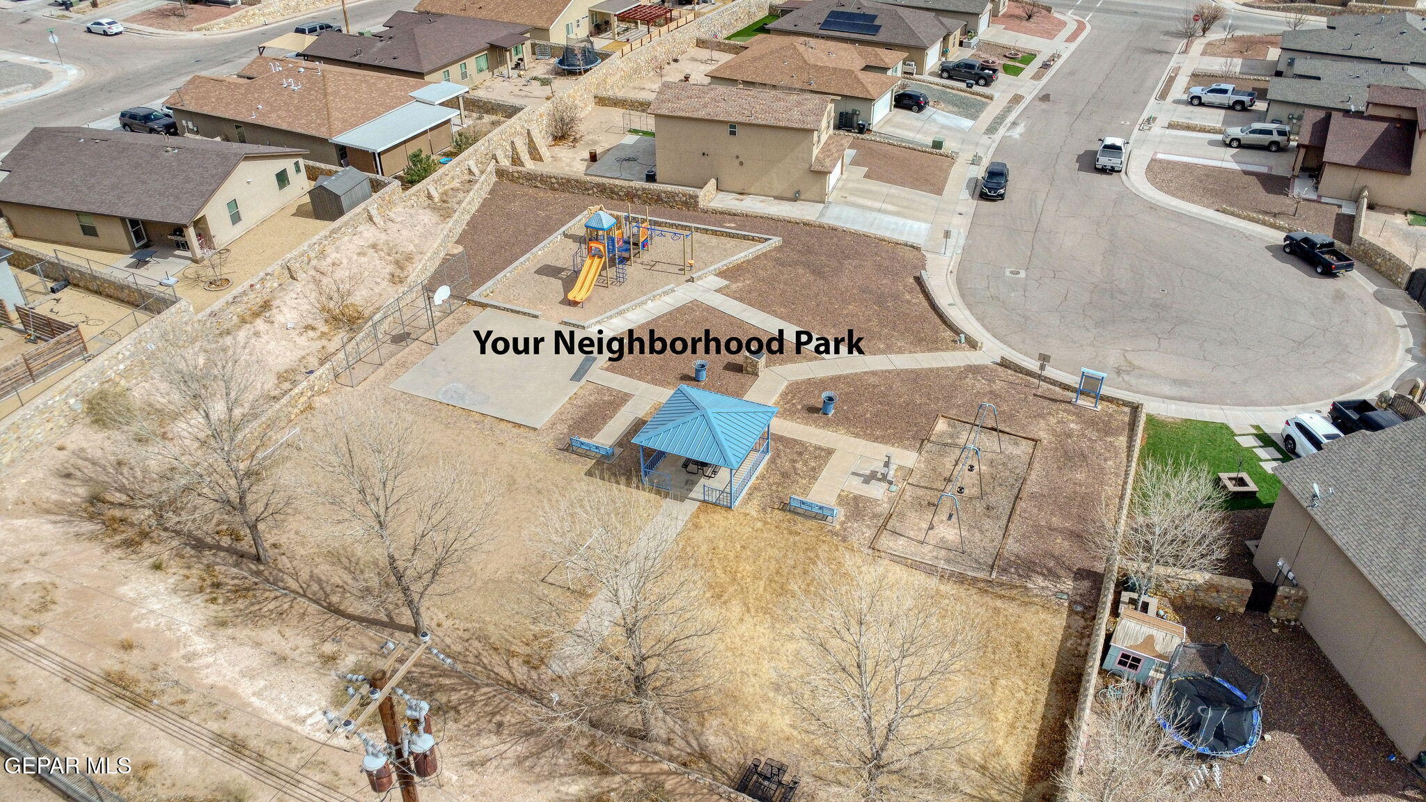 612 Bell Gordon Street Anthony, TX 79821 - Photo 44 of 64 an aerial view of a house with outdoor space