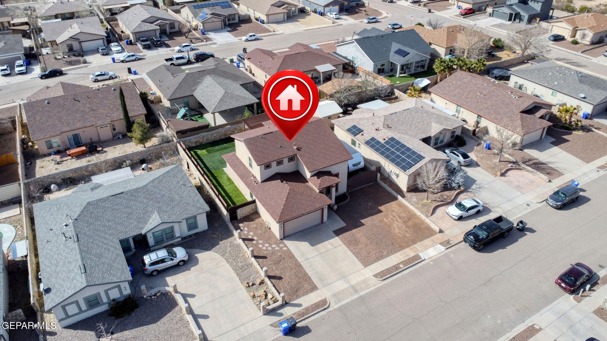 612 Bell Gordon Street Anthony, TX 79821 - Photo 49 of 64 an aerial view of a city