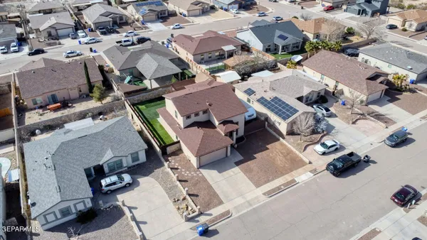 an aerial view of a