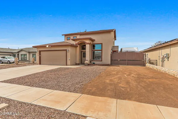 a view of a house with a outdoor space