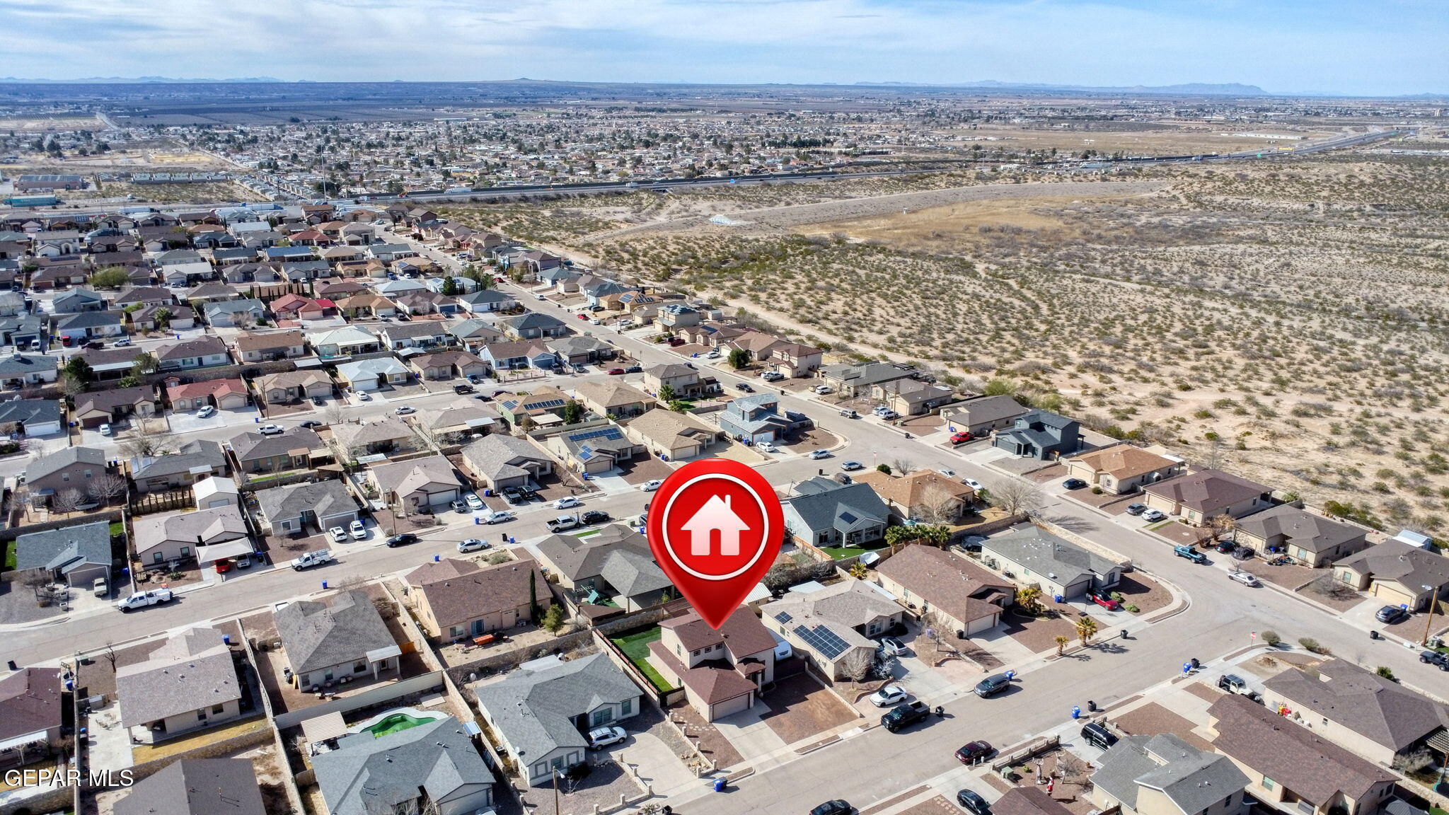 612 Bell Gordon Street Anthony, TX 79821 - Photo 63 of 64 a view of a street with a building in the background