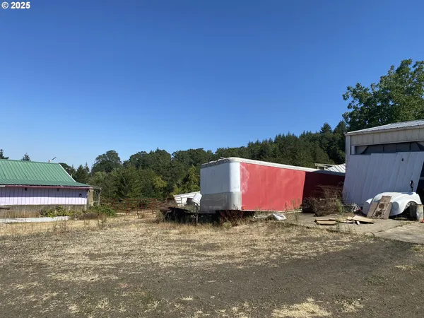 a view of outdoor space and yard