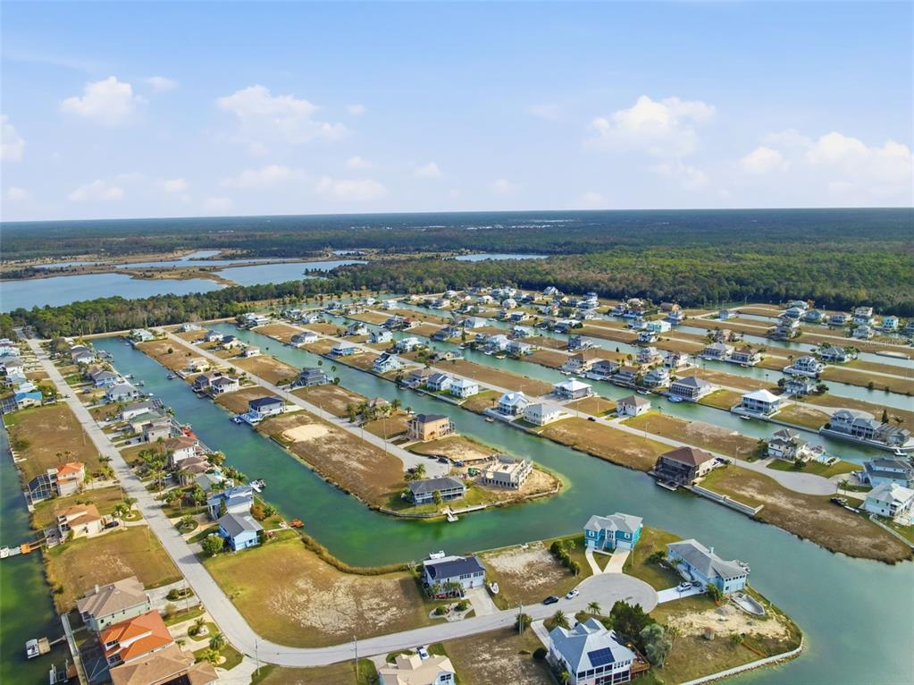 3366 Bluefish Drive Hernando Beach, FL 34607 - Photo 44 of 75 an aerial view of a city