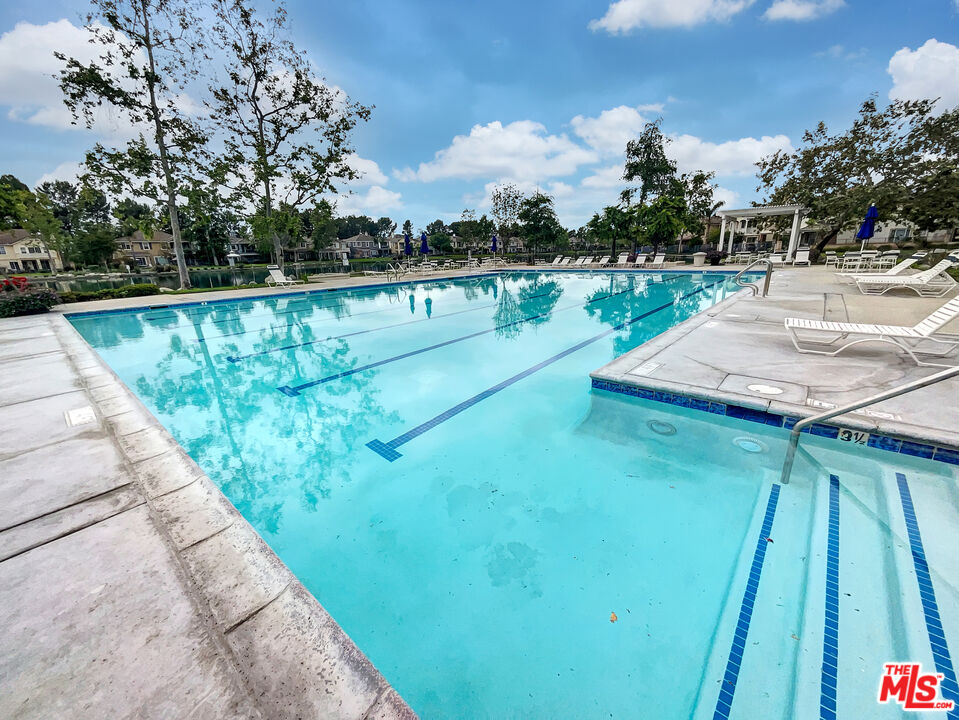 125 Lakeside Drive Buena Park, CA 90621 - Photo 38 of 57 a view of swimming pool with a yard