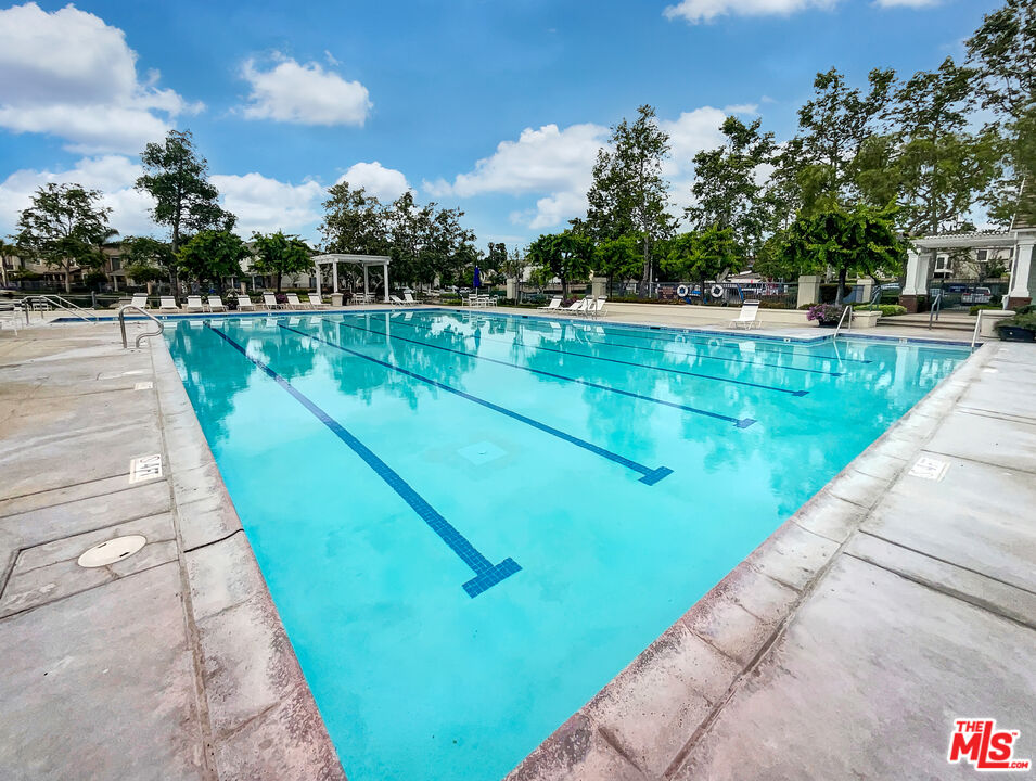 125 Lakeside Drive Buena Park, CA 90621 - Photo 41 of 57 a view of swimming pool with a patio