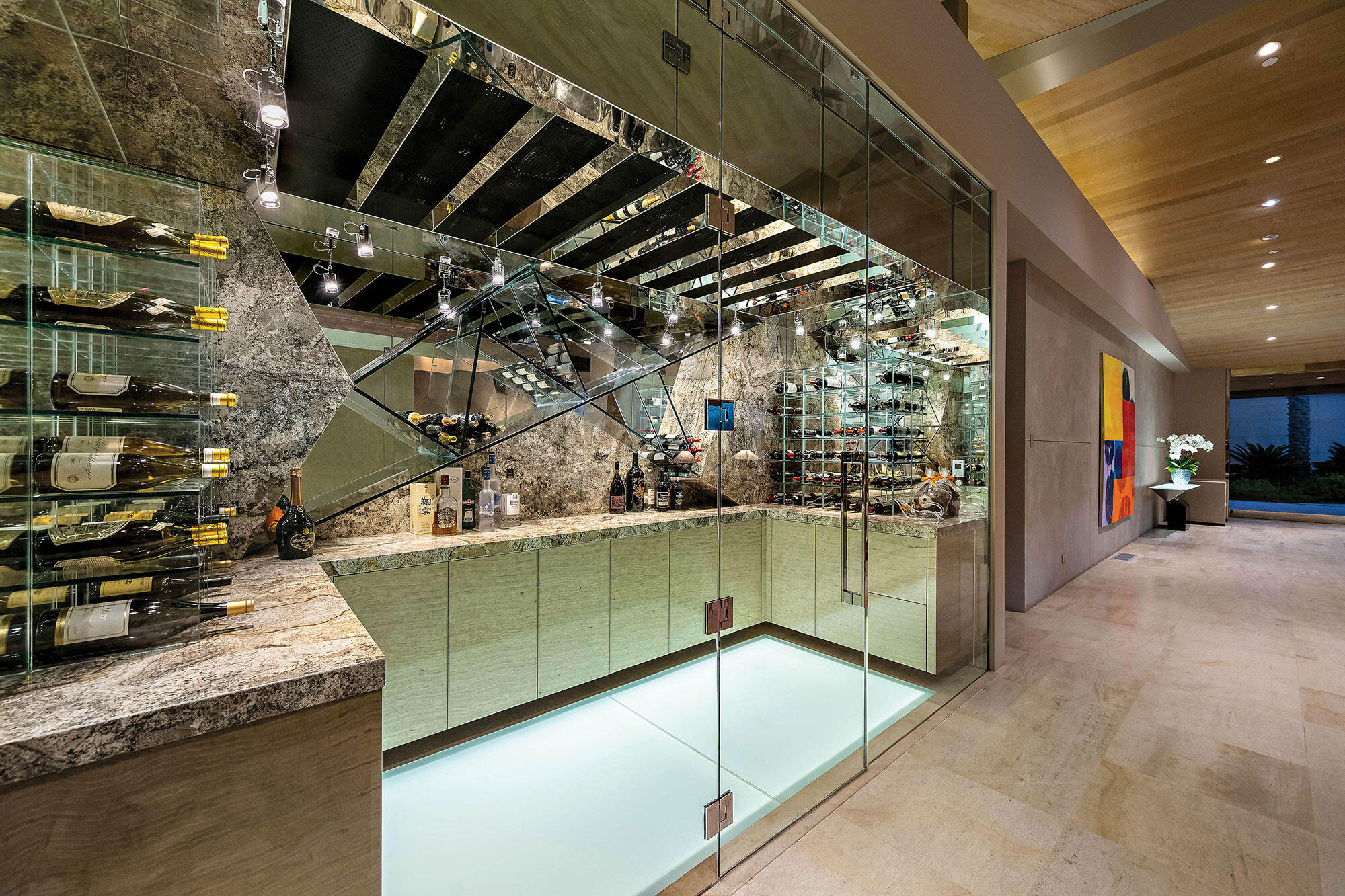 642 Pinnacle Crest Palm Desert, CA 92260 - Photo 17 of 29 a view of a room with racks