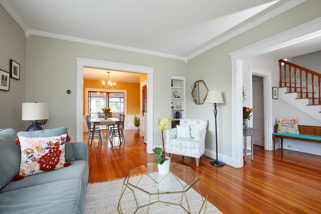 202 Metropolitan Avenue Boston, MA 02131 - Photo 15 of 31 a living room with furniture and wooden floor
