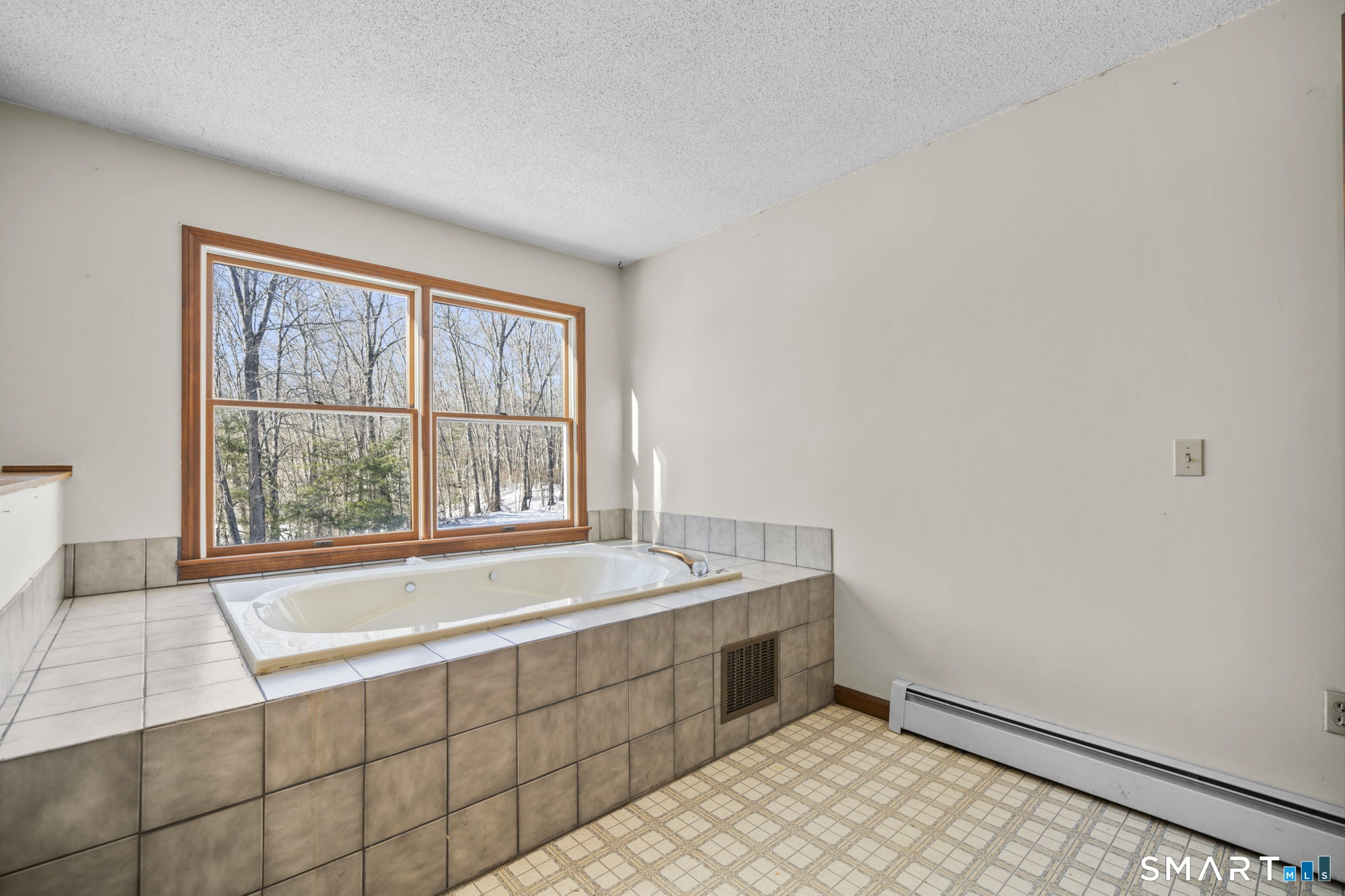 184 Black Hill Road Plainfield, CT 06374 - Photo 17 of 39 a spacious bathroom with a bathtub and next to a window